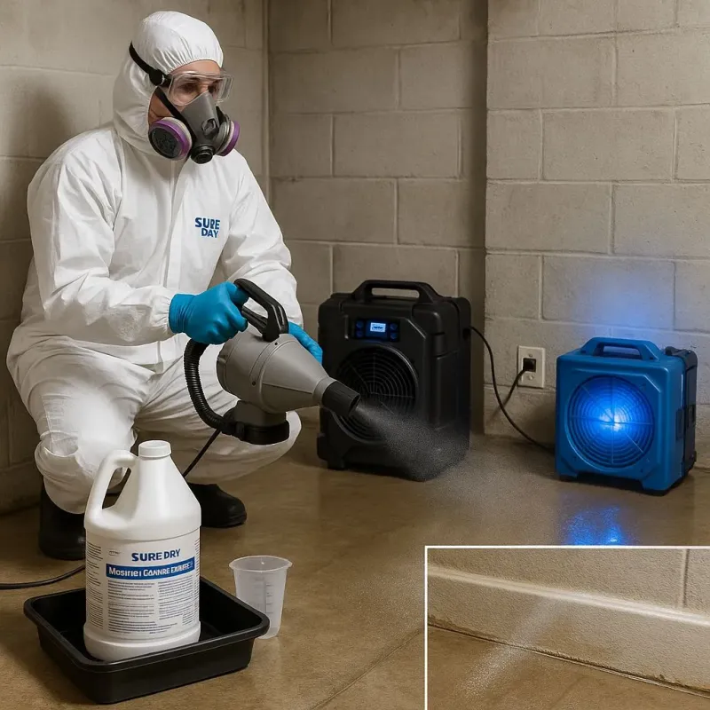 Sanitization and Odor Removal process in Lowry Crossing, TX