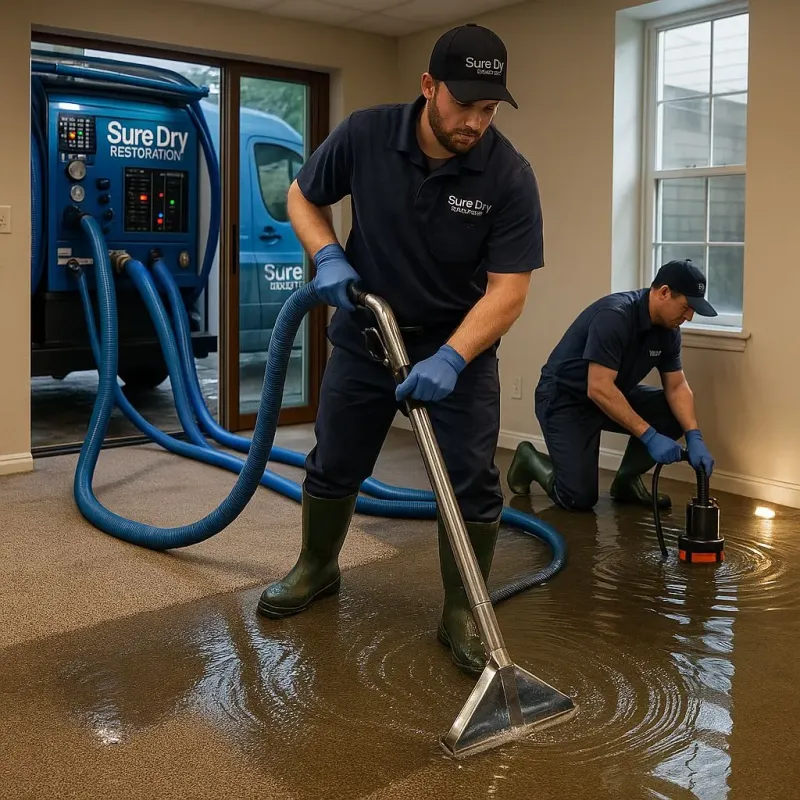 Water Extraction and Removal process in Lowry Crossing, TX